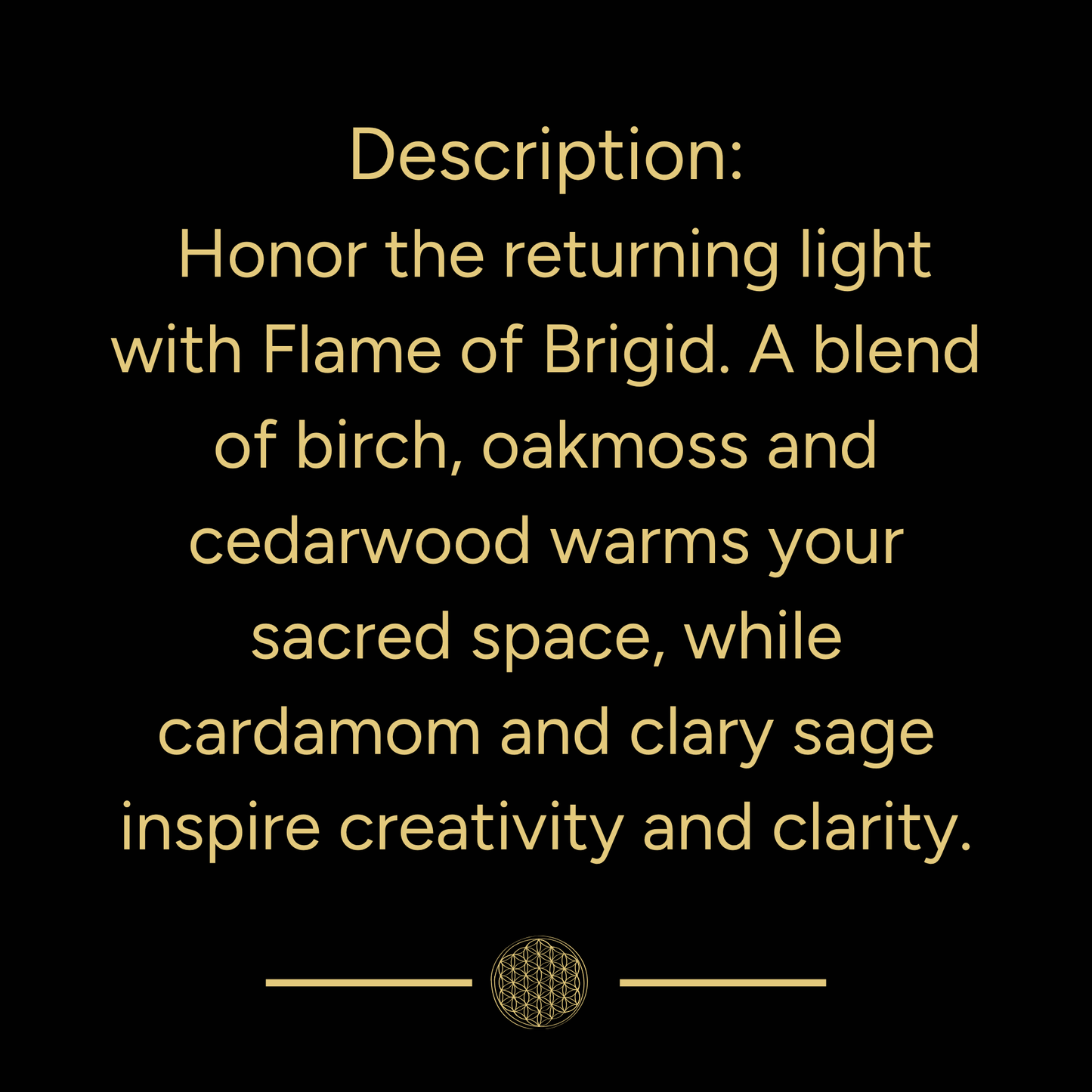 Flame Of Brigid Ritual Mist | Imbolc | 4oz