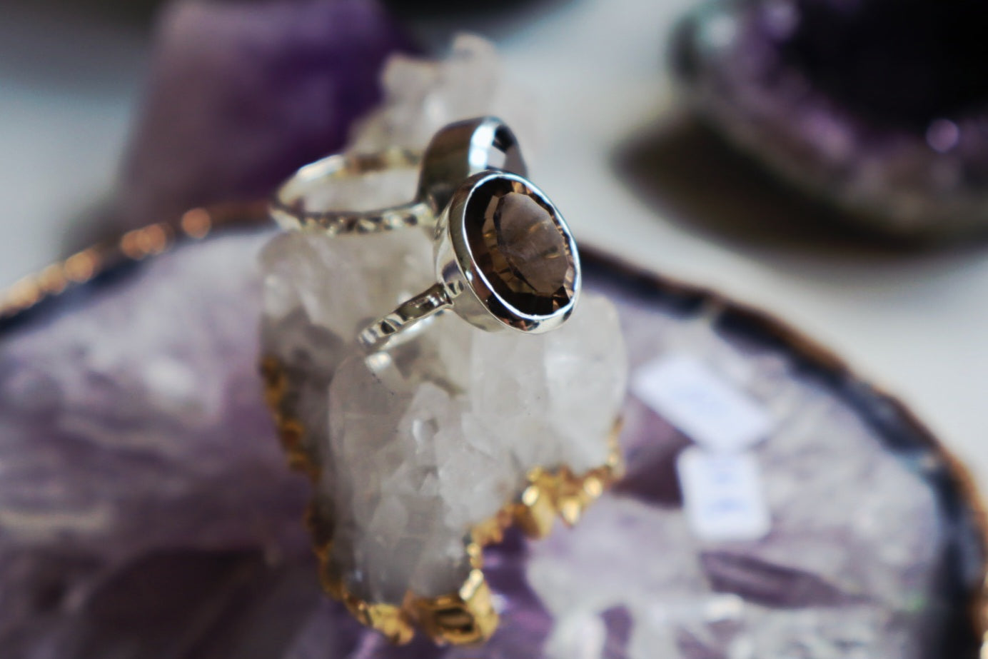 Amargo Smokey Quartz Sterling