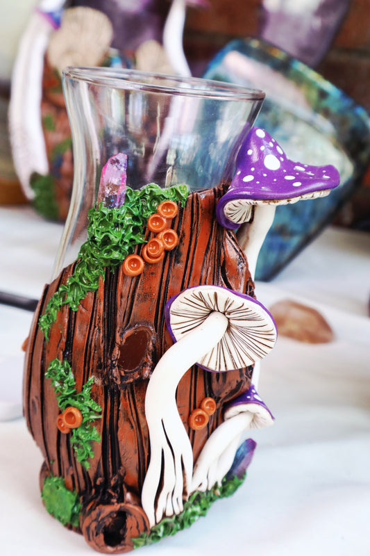 Mushroom vase