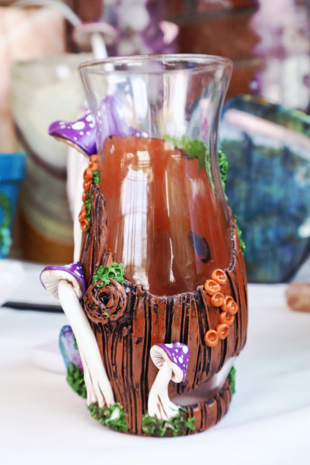 Mushroom vase