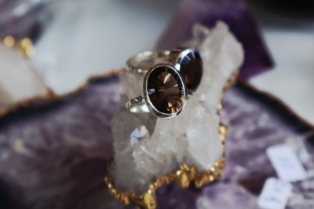 Amargo Smokey Quartz Sterling