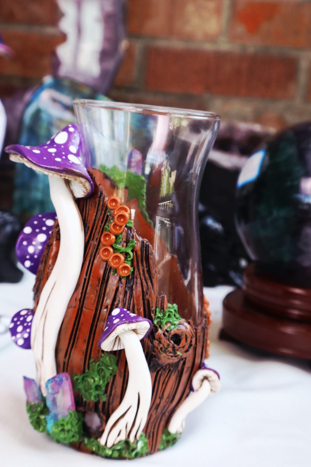 Mushroom vase
