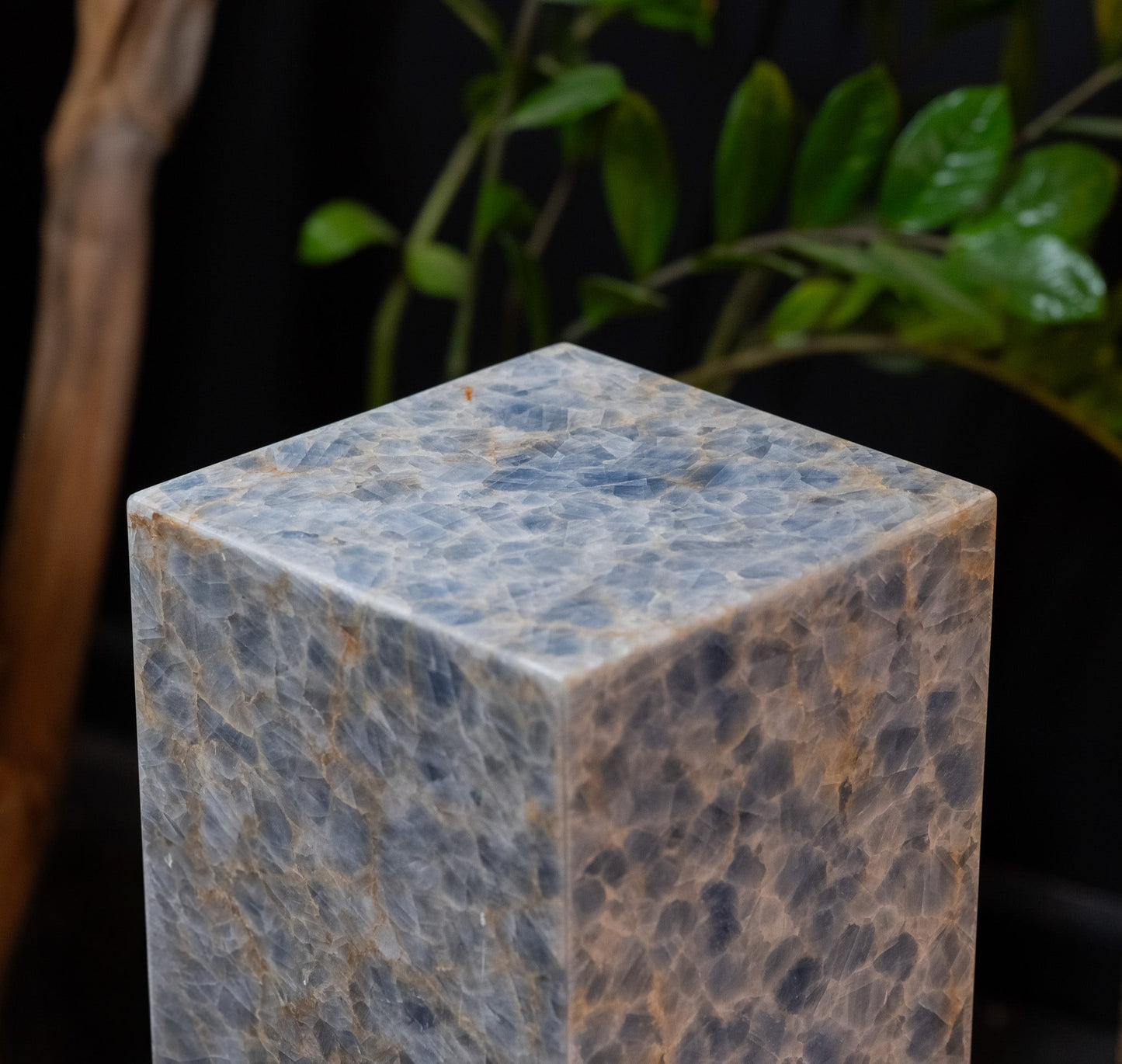 Arctic Onyx Floor Lamp - Small - 27.5"H x 8"W - Square - #4