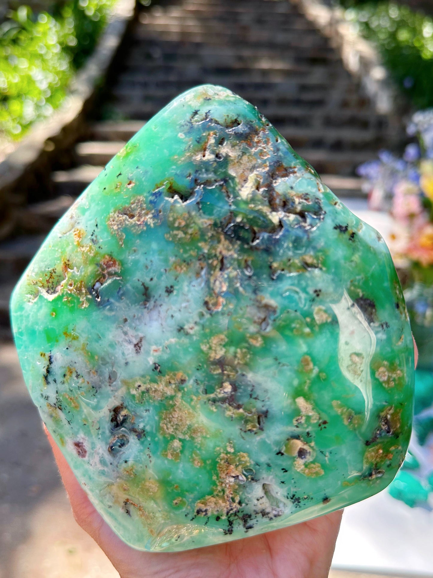 Chrysoprase Freeform - from Australian