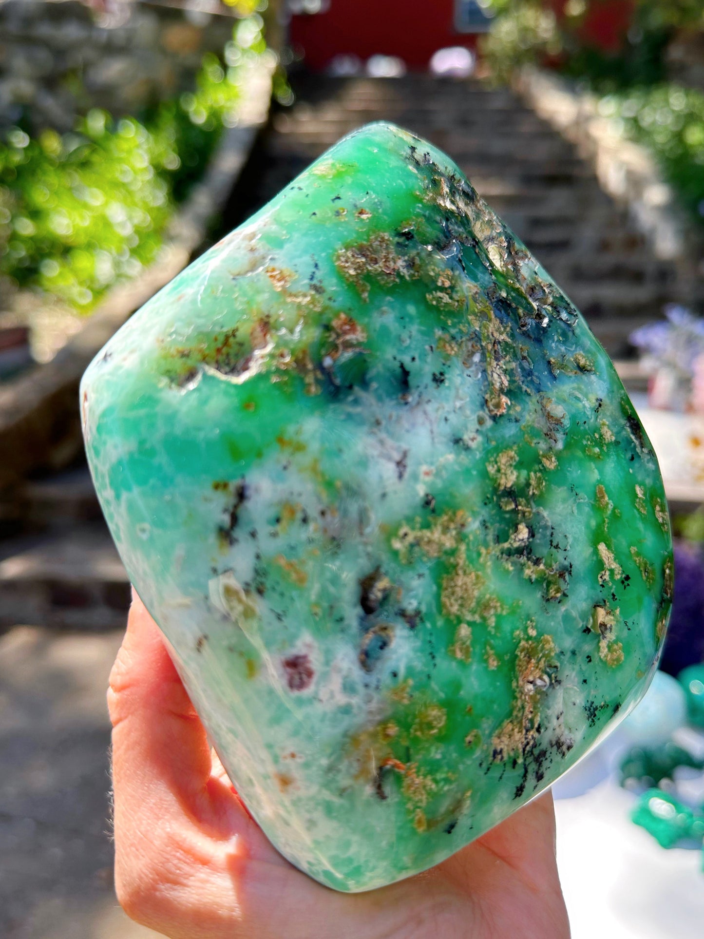 Chrysoprase Freeform - from Australian
