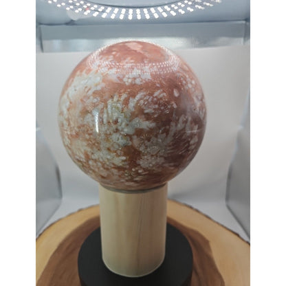 Natural Chocolate Agate Sphere - Grounding Madagascar Gem | 10.42LB