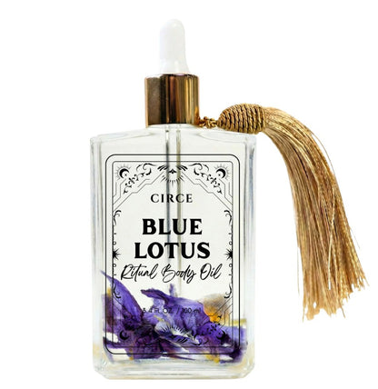 Blue Lotus Ritual Body Oil – Peace, Dreams & Spiritual Connection | Multi-Use Oil