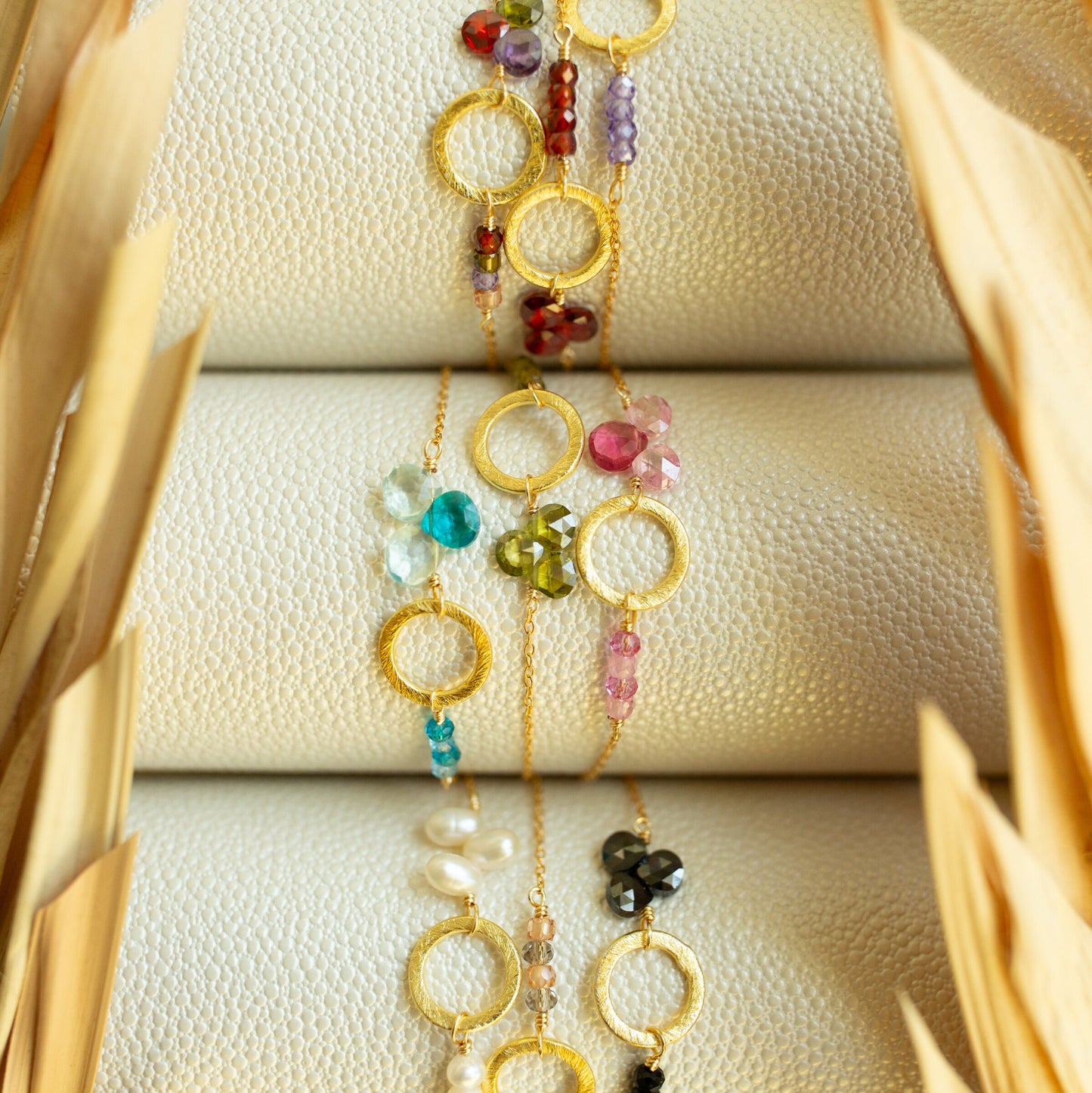 Garnet Solara Bracelet