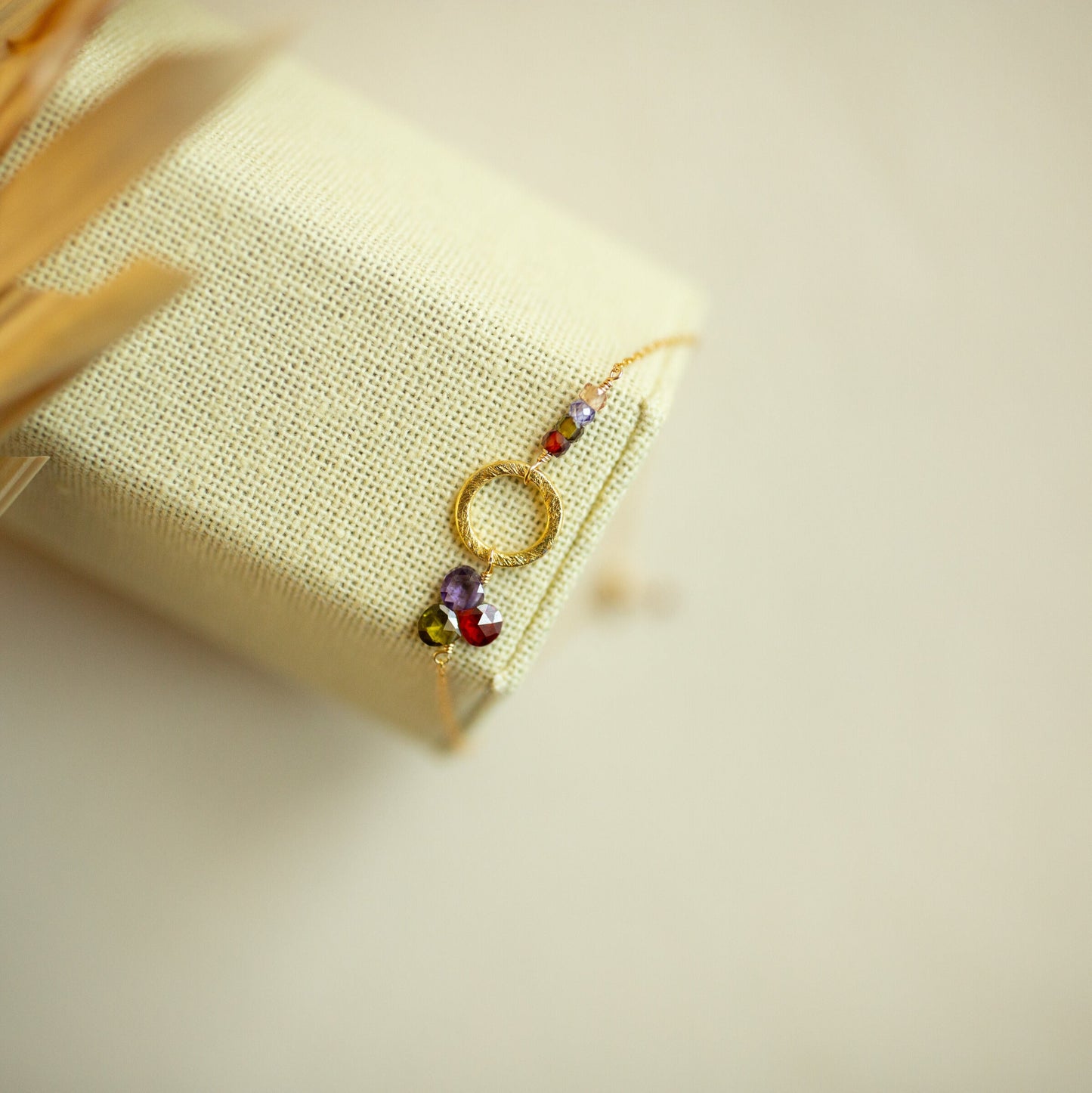 Garnet Solara Bracelet