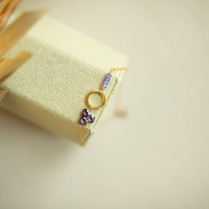 Garnet Solara Bracelet