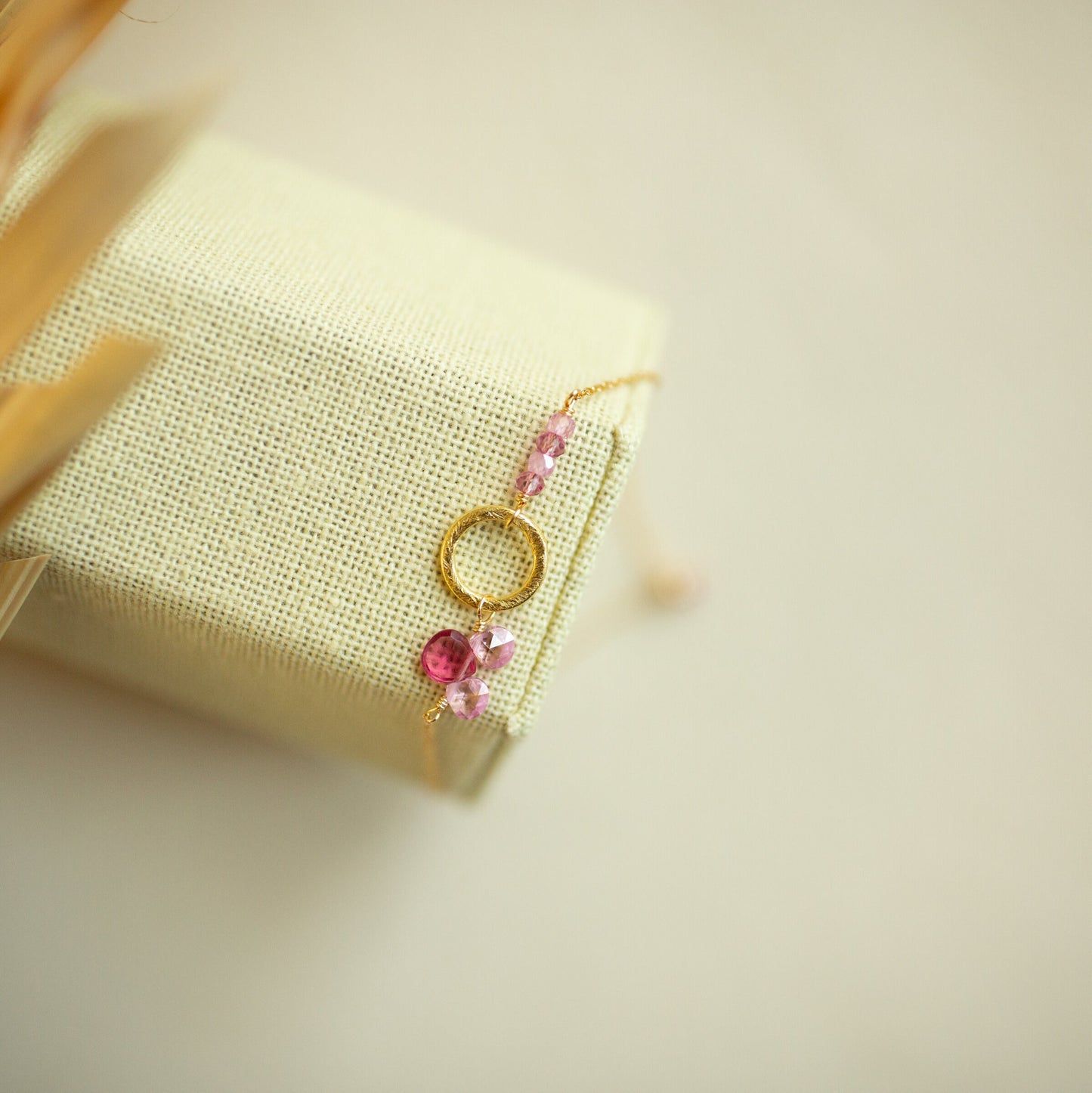 Garnet Solara Bracelet
