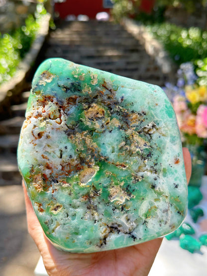 Chrysoprase Freeform - from Australian