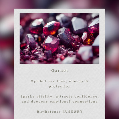 Garnet Solara Bracelet