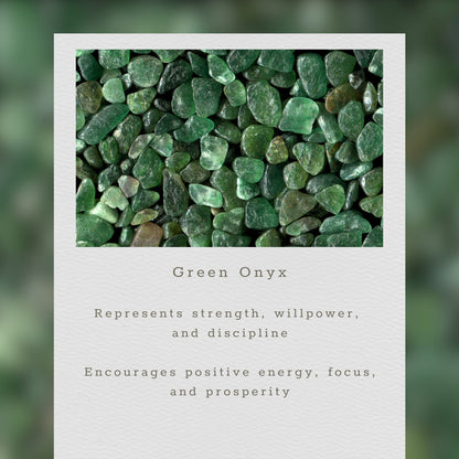 Bracelet Set: Green Onyx and Green Jade