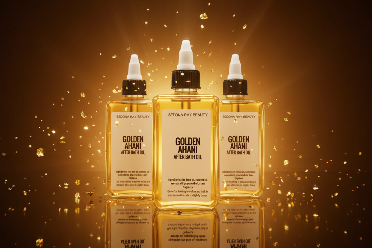 Golden Ahani After Bath Oil