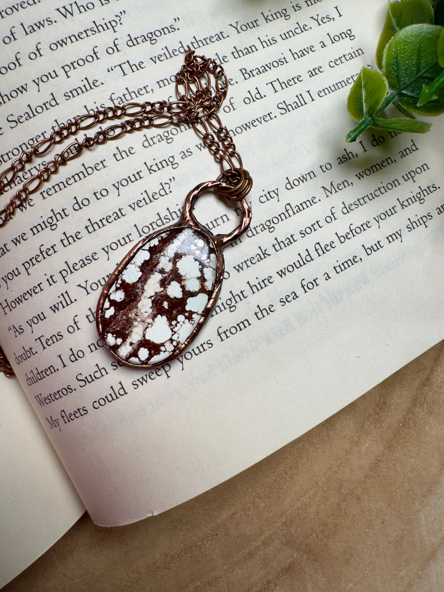 Wild Horse Jasper Necklace