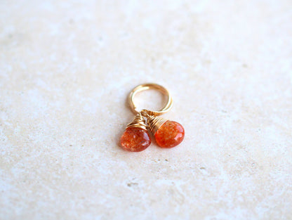 Sunstone Dangle Hugs