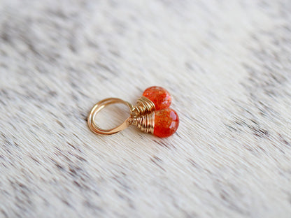 Sunstone Dangle Hugs