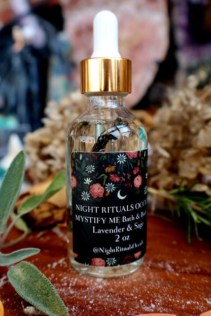 Mystify Me: Lavender & Sage Bath & Body Oil