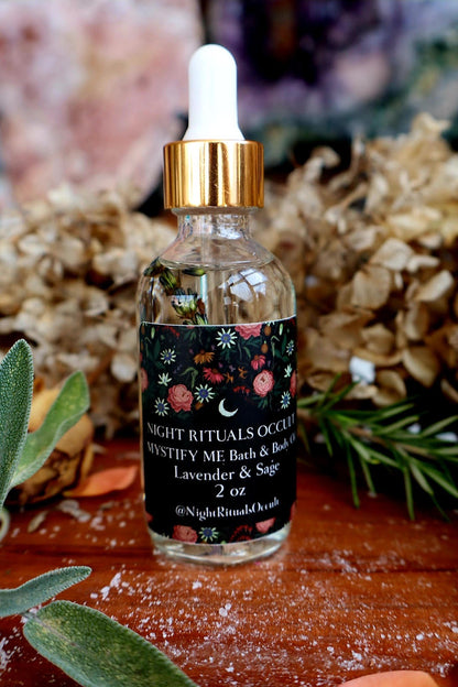 Mystify Me: Lavender & Sage Bath & Body Oil