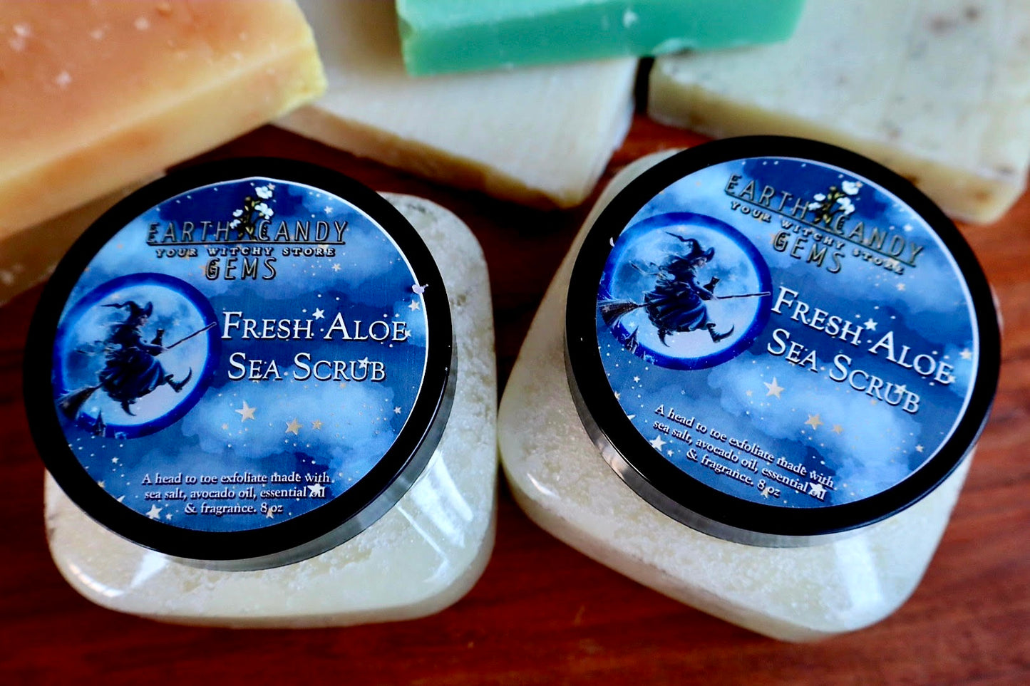 Salt Scrubs Fresh Aloe 8 oz