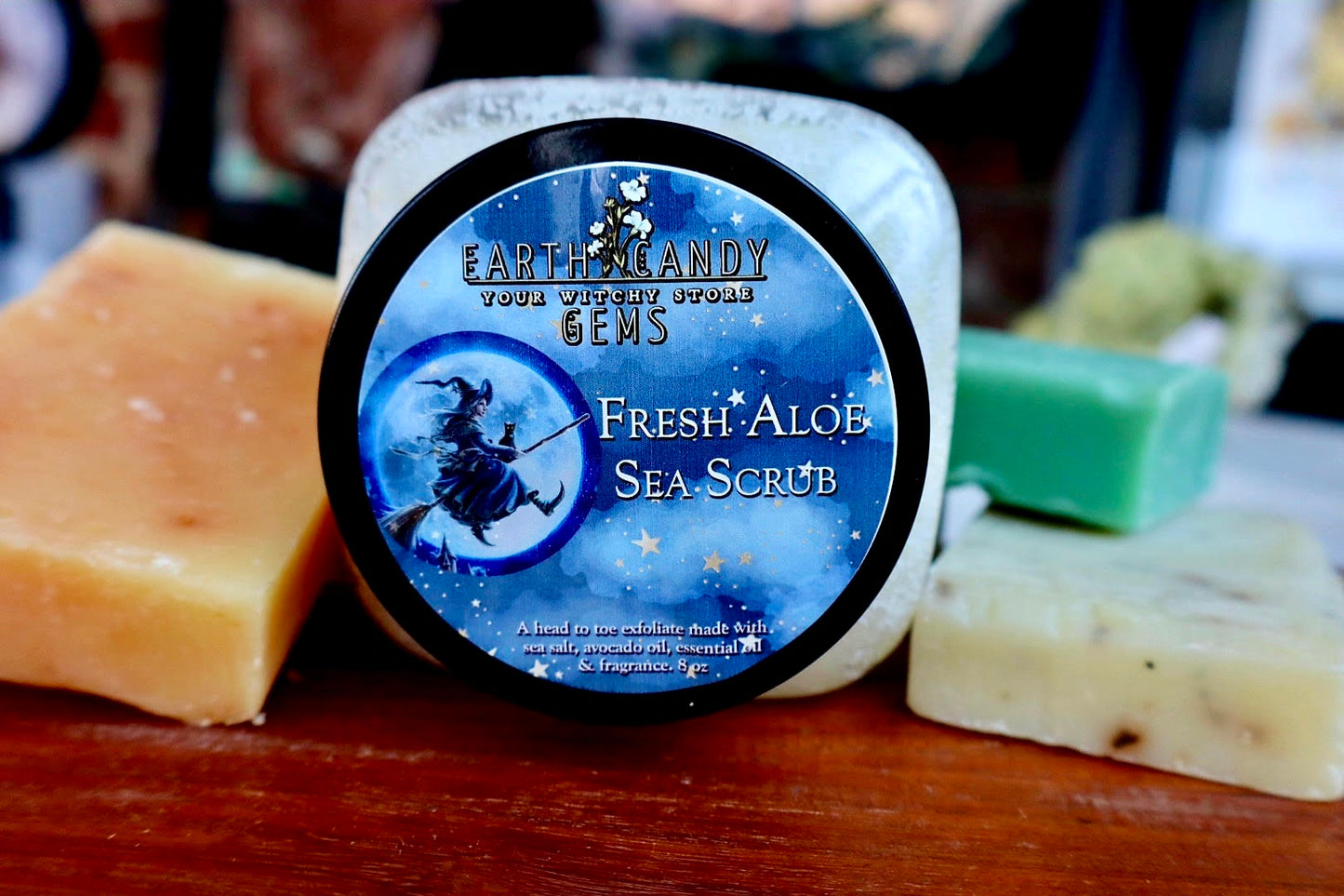 Salt Scrubs Fresh Aloe 8 oz