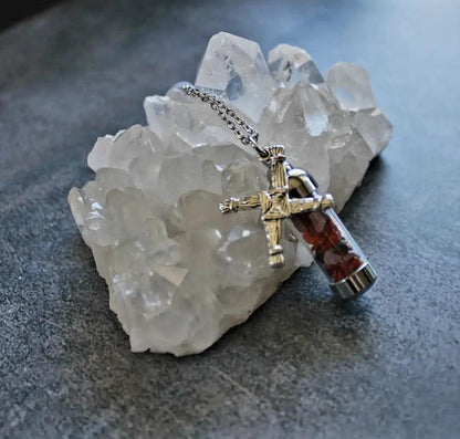 Brigid Spell Jar Amulet Necklace