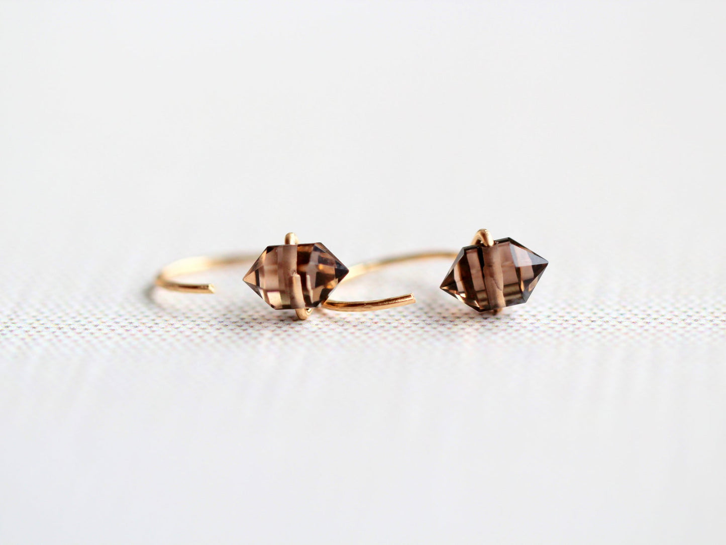 Pike Huggies - Smoky Quartz