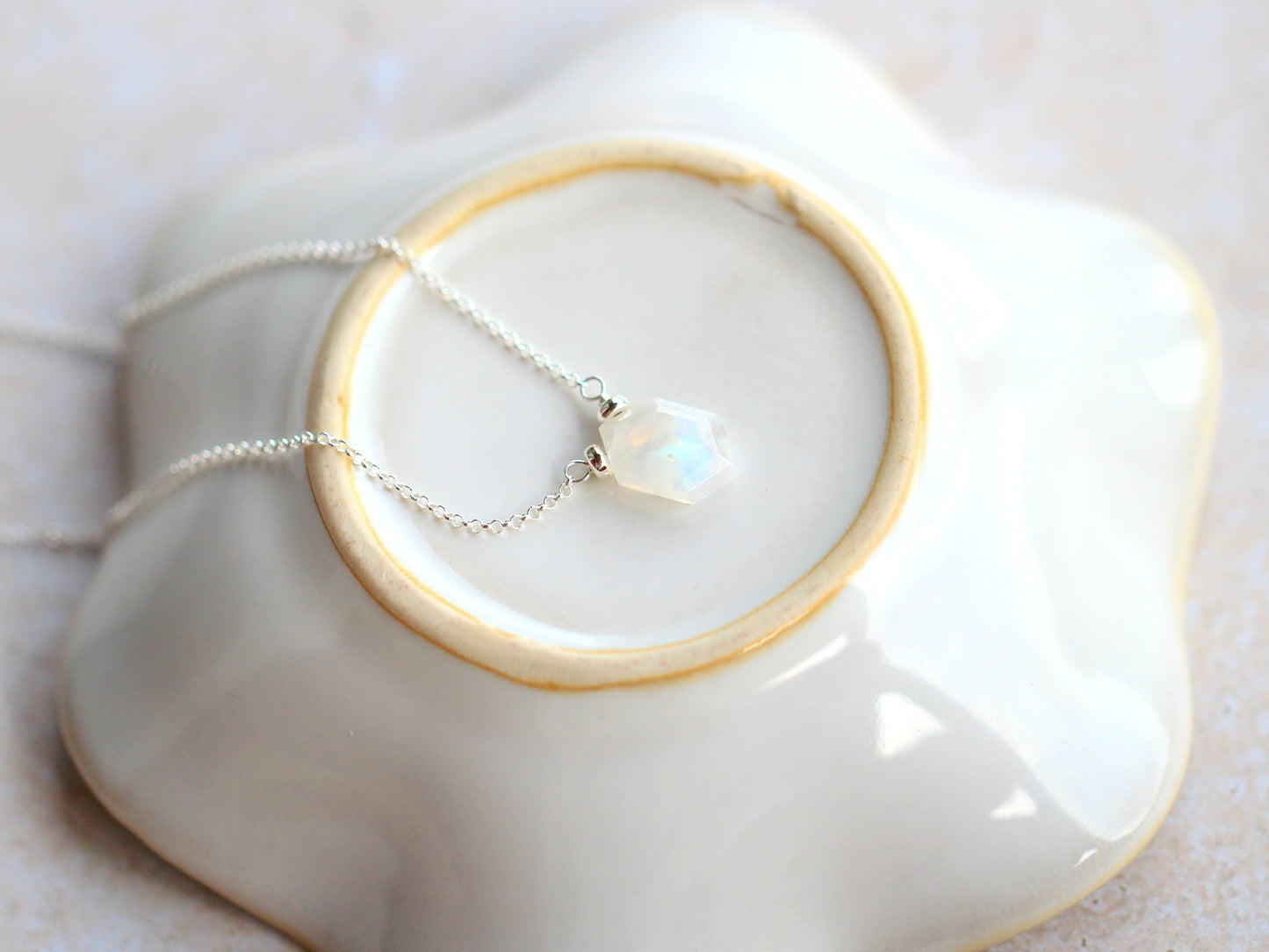 Prism Necklace - Moonstone
