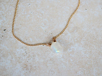 Prism Necklace - Moonstone