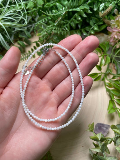 Crystal Beaded Choker Necklace
