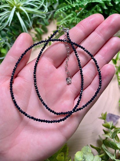 Crystal Beaded Choker Necklace