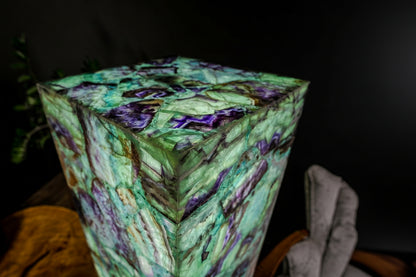 Fluorite Floor Lamp - Medium - 55"H x 11.75"W - Square - #9