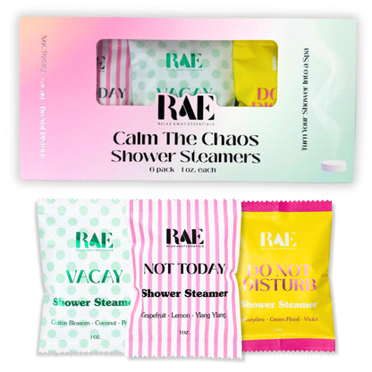 Choose a 6-Pack Aromatherapy Shower Steamers | Dye-Free | Essential Oils | Handmade Spa Shower Steamers | Gift for Her | Dad Gift