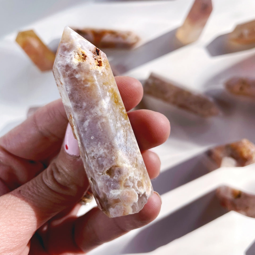 Flower Agate Lil Towers