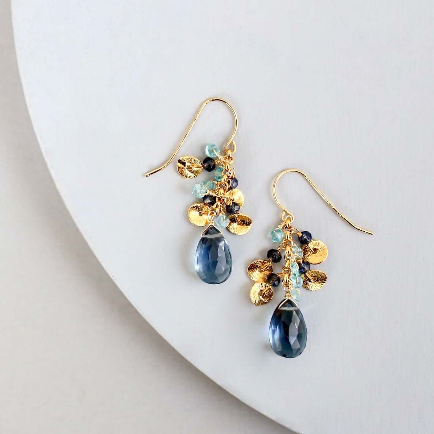 Iolite Aurora Earrings