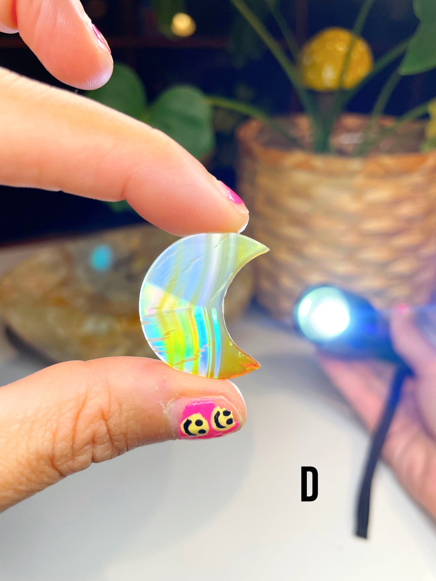 Iris Agate Moons