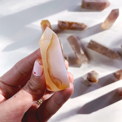 Flower Agate Lil Towers