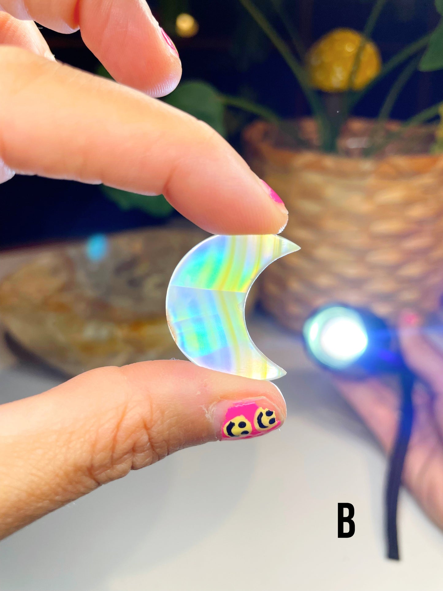 Iris Agate Moons