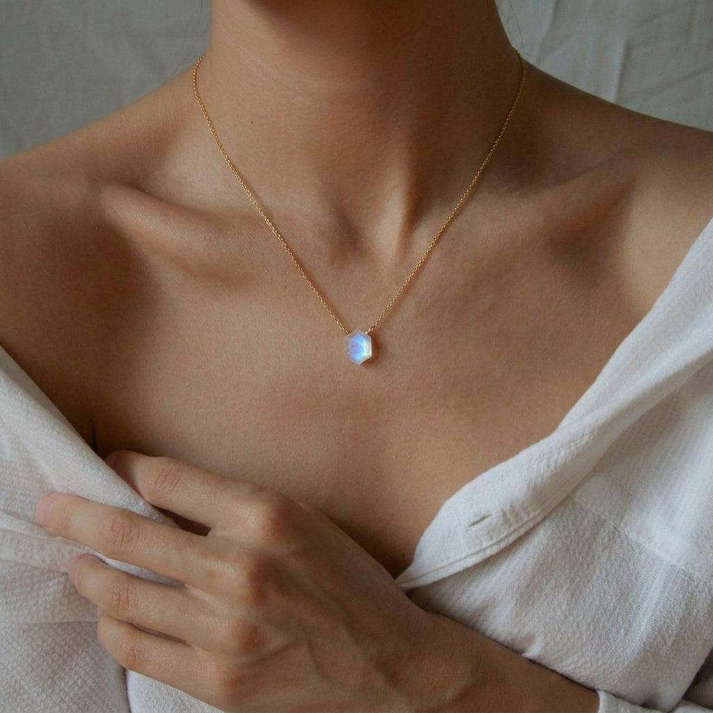 Prism Necklace - Moonstone