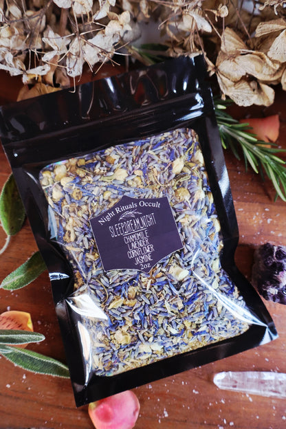 Sleep. Dreams. Night: Chamomile, Lavender, Jasmin Herbal Tea