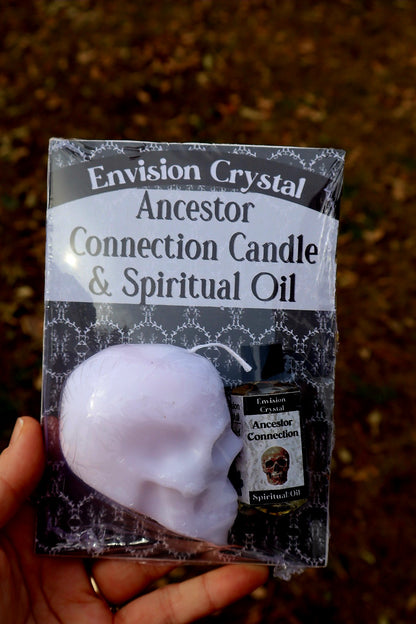 Ancestor Connection Candle and Oil Bundle Novelty Candle