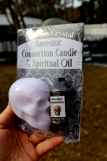 Ancestor Connection Candle and Oil Bundle Novelty Candle