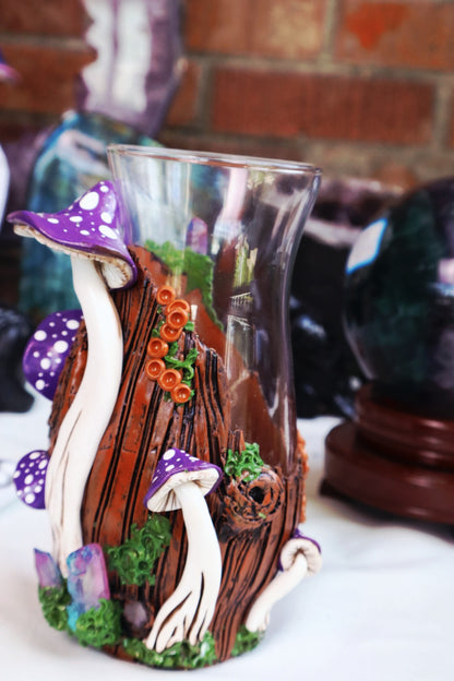 Mushroom vase