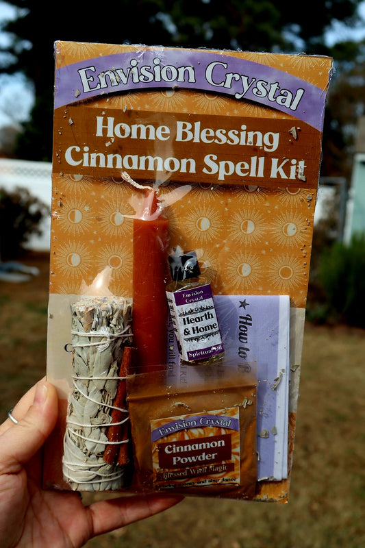 Home Blessing Cinnamon Spell Kit - Manifestation -Ritual Kit