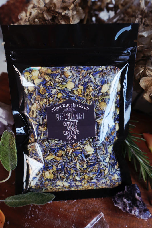 Sleep. Dreams. Night: Chamomile, Lavender, Jasmin Herbal Tea