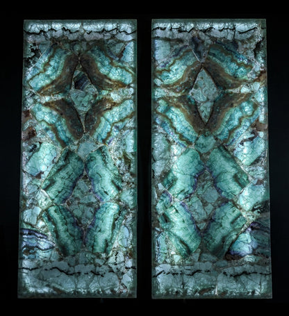 Fluorite Crystal Wall Panels (Set #5 Out Of 7)