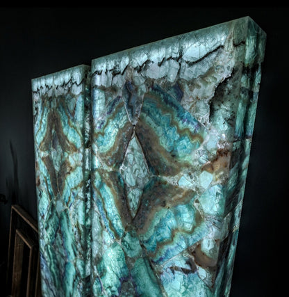 Fluorite Crystal Wall Panels (Set #5 Out Of 7)