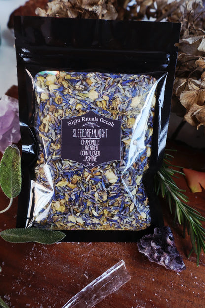 Sleep. Dreams. Night: Chamomile, Lavender, Jasmin Herbal Tea