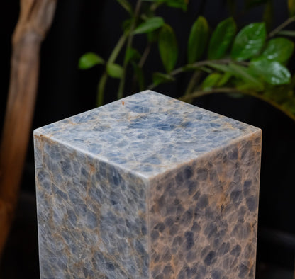 Arctic Onyx Floor Lamp - Small - 27.5"H x 8"W - Square - #4